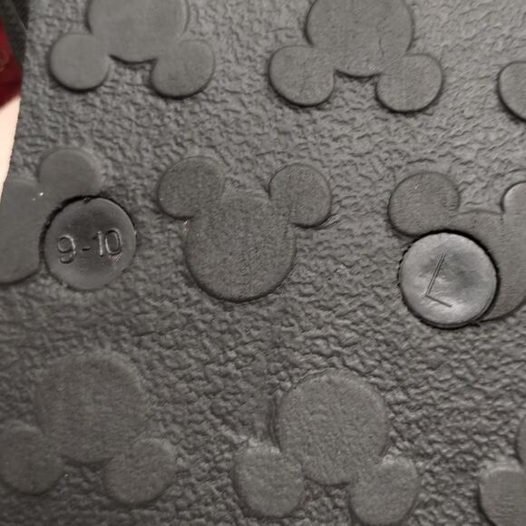 Disney Parks Womens Size Large (9-10) Color Block Mickey Mouse Flip-Flop Sandals - Picture 5 of 8